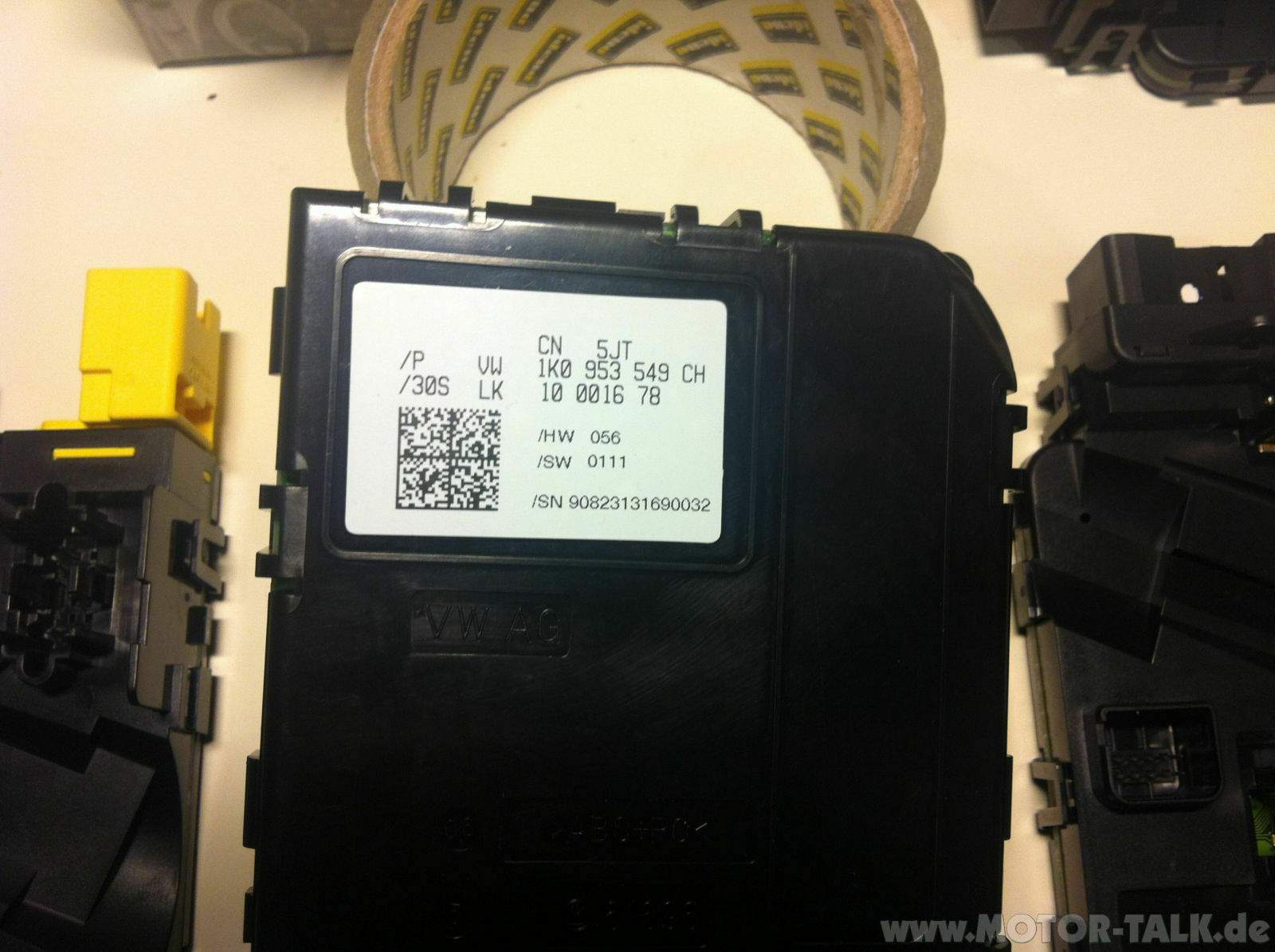 Details zu VW OEM Highline Lenksäulensteuergerät 1K0953549CH 1K0 953 ...