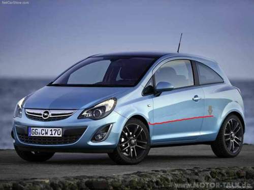 Corsa linienführung alt