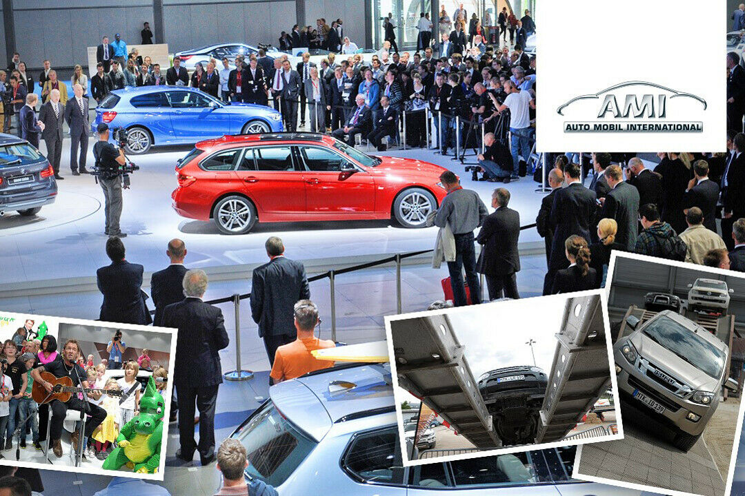 Wir bringen Euch auf die AMI: Fragt die Hersteller aus, testet die neuesten Autos und gewinnt exklusive Preise
