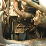 Komplett eingekleistert