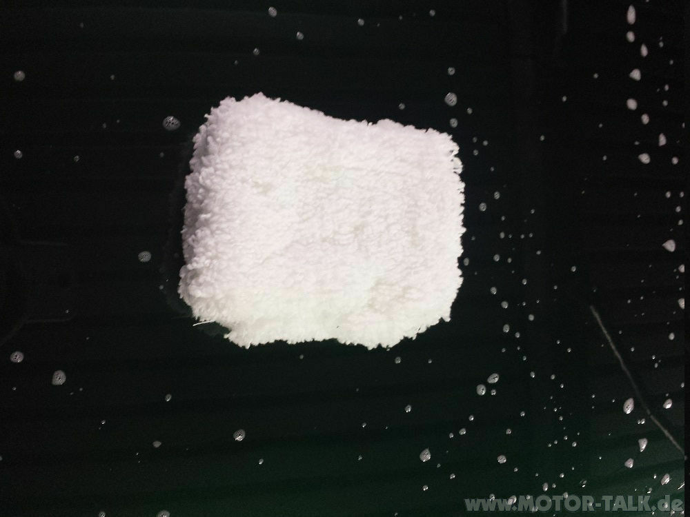 Der "neue" Waschhandschuh von Wizard of Gloss vs. Fix40