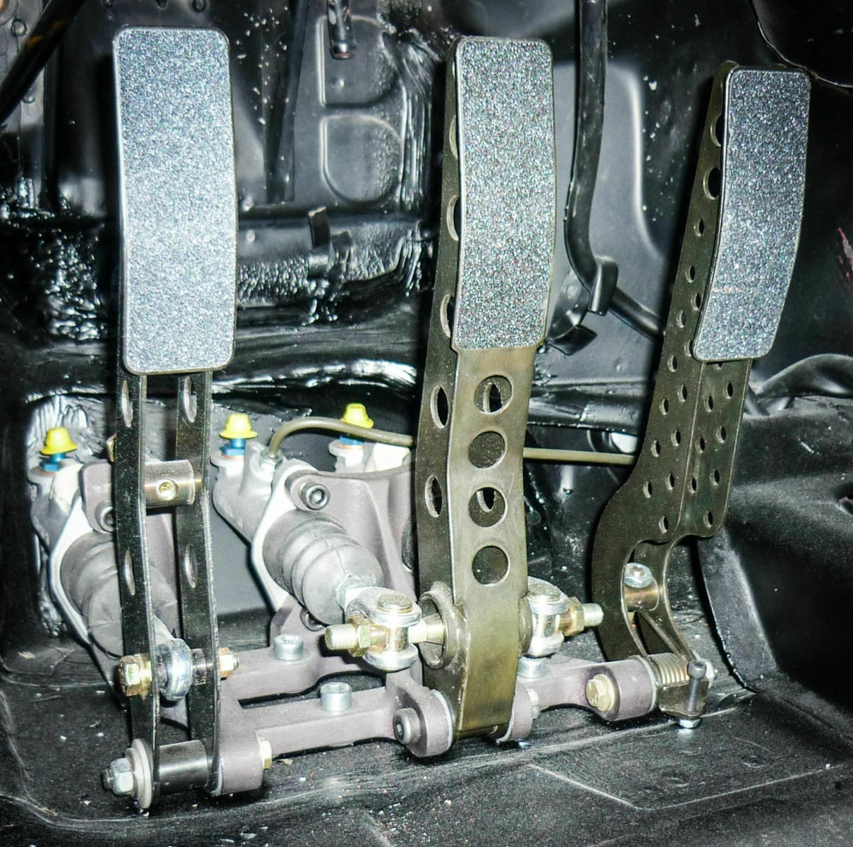 Auch die Pedalerie wird ver&auml;ndert