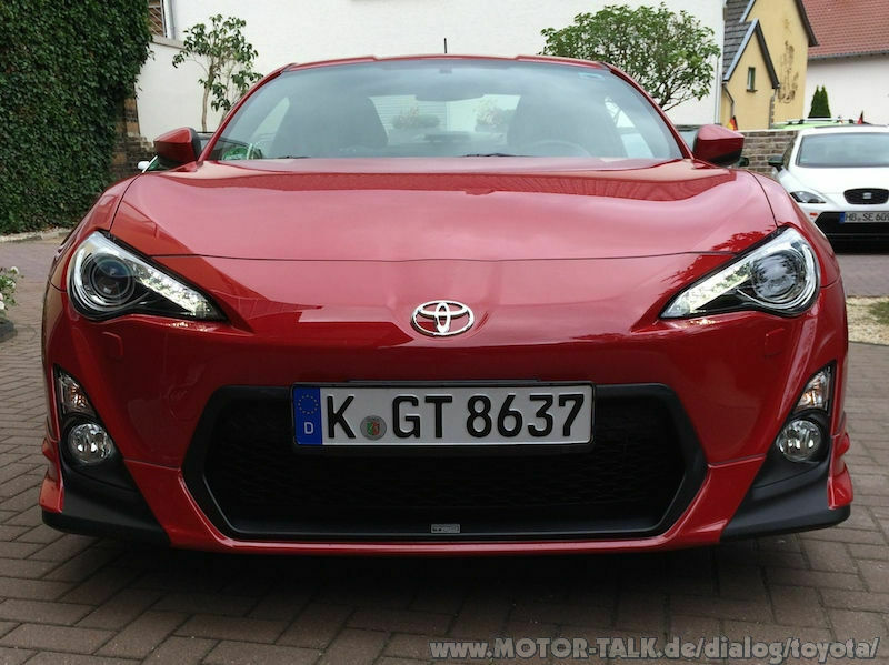 Toyota GT 86 TMG - Spa&szlig; in rot