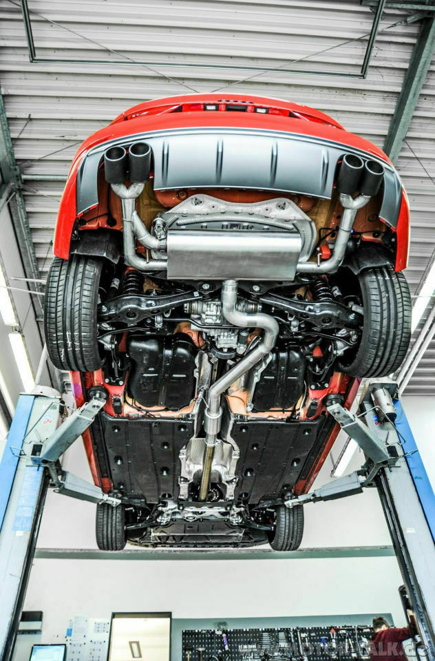 Audi S3 Auspuffanlage