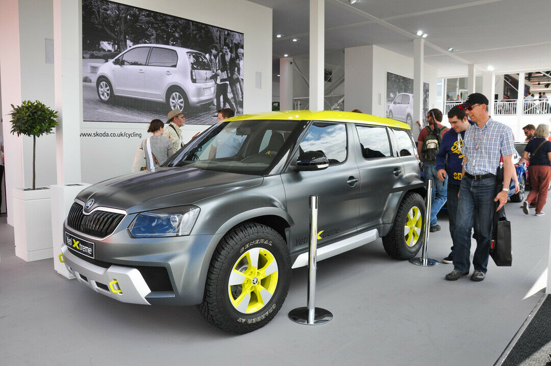 Völlig fehl am Platz: Skoda versuchte die "Petrolheads" mit dem Yeti Extreme zu begeistern