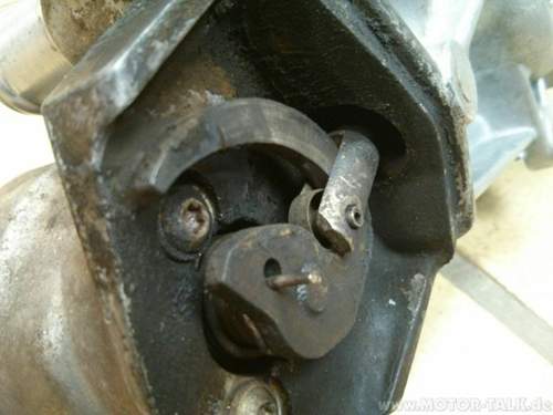 Stellmotor (kleiner Federring defekt)