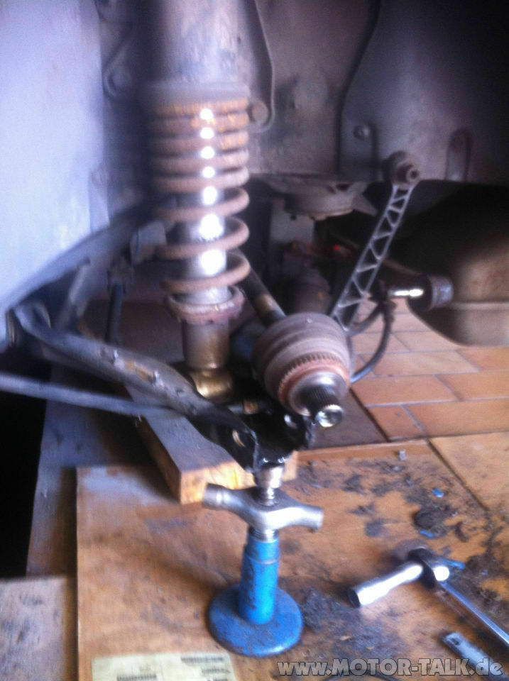 Spureinstellung Hinterachse Audi 80 (B4) quattro