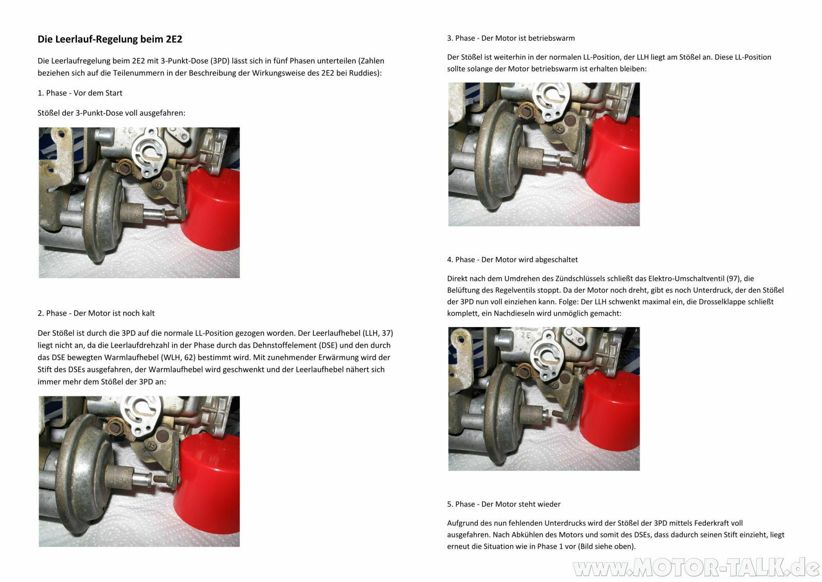 Kaltlaufprobleme Golf 1 Cab 1,8L 66KW Bj.88 Pierburg 2E2 Vergaser