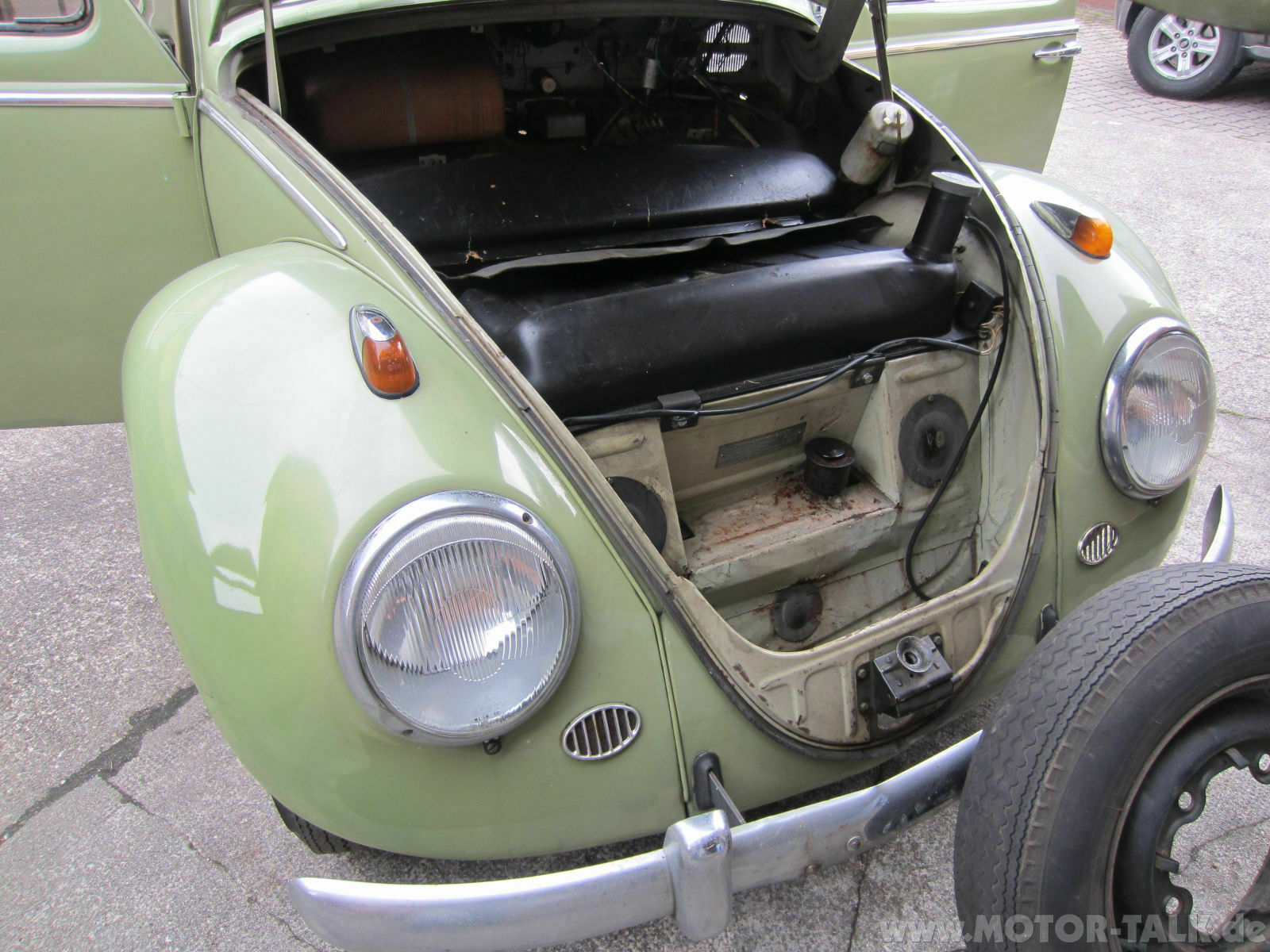 Kofferraum bei Abholung