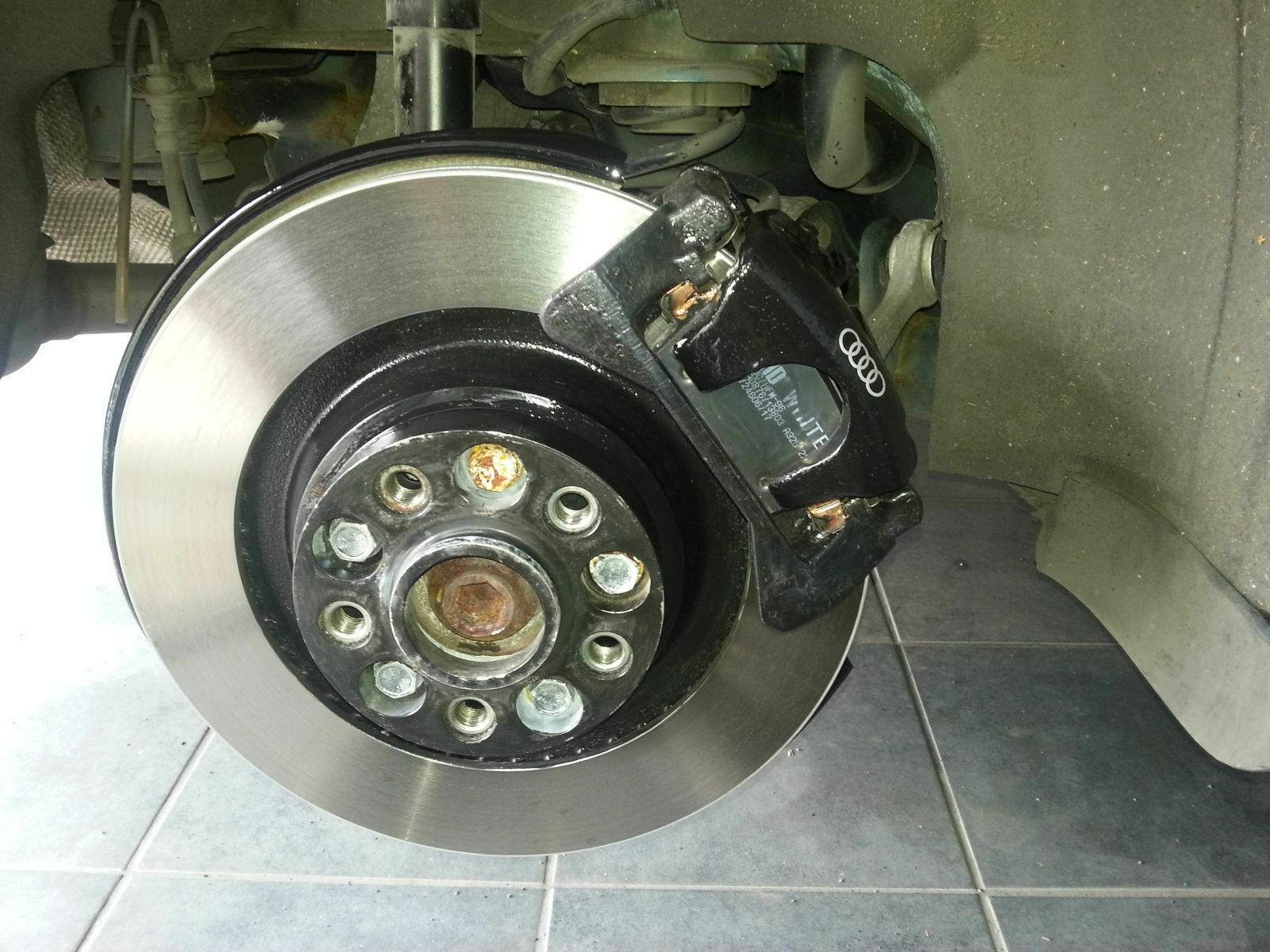 Audi A5 Bremsen Wechseln Hinten Ohne Vcds S5-Bremse hinten : Audi A5 8T (Coupe) 3.0 TDI von Markus308 : Fahrzeuge