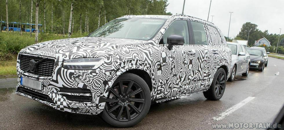 Neuer XC90 im Tarnkleid