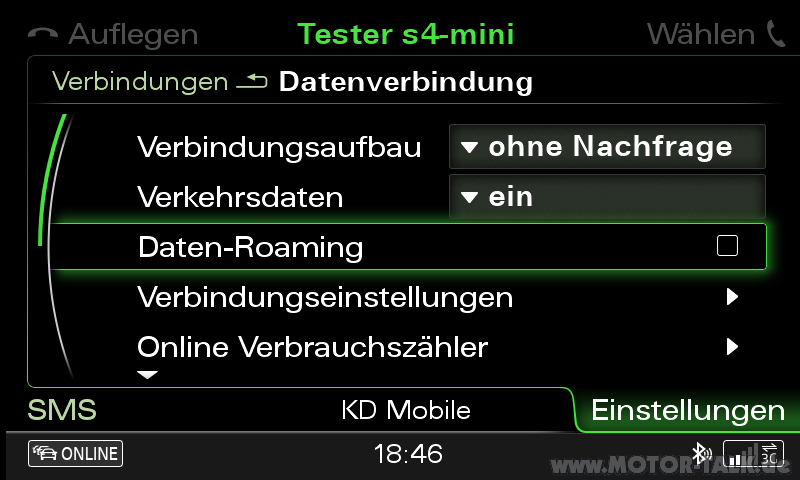 Rund um Audi Connect