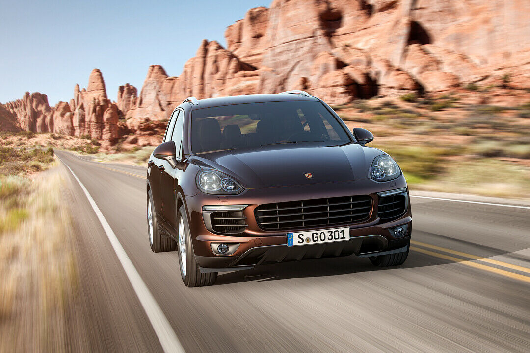 Der neue Cayenne säuselt 125 km/h schnell