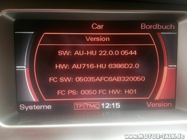 AMI nachrüsten beim NAVI 2G High