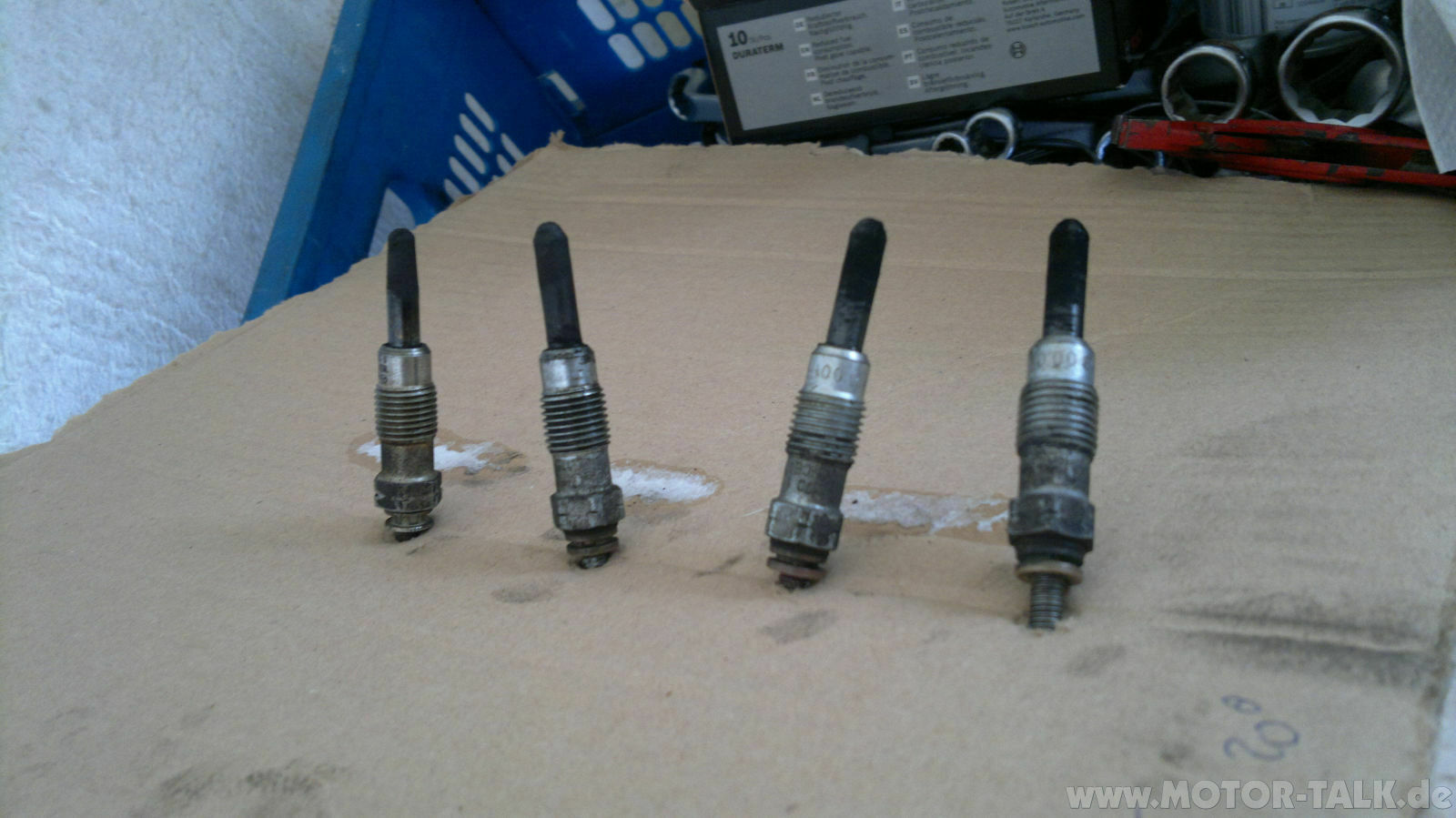 Glühkerzenwechsel W124