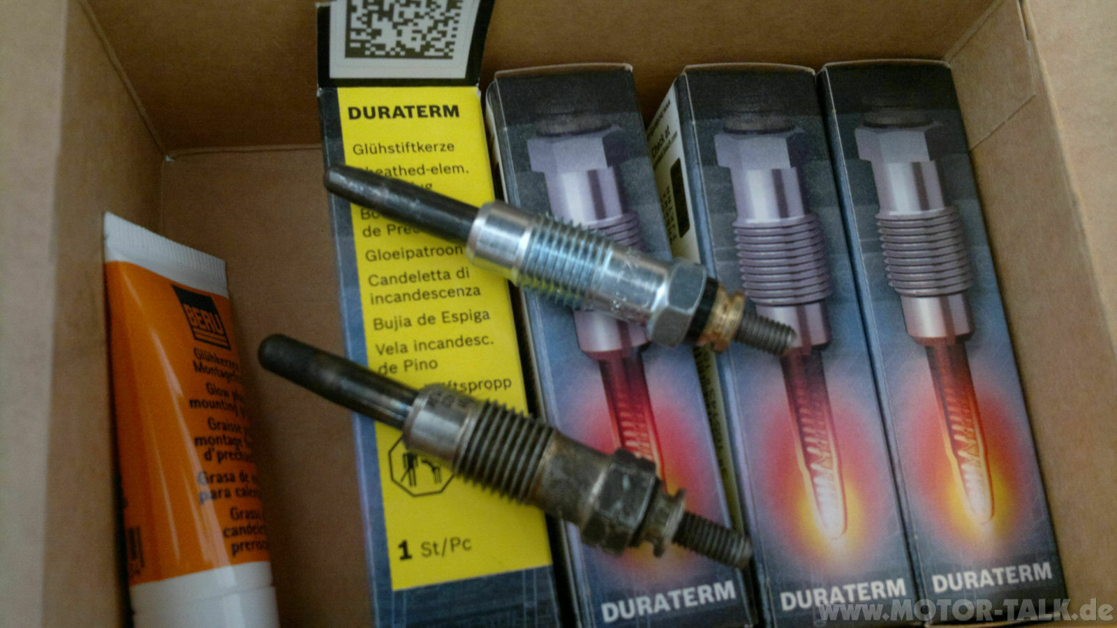 Glühkerzenwechsel W124