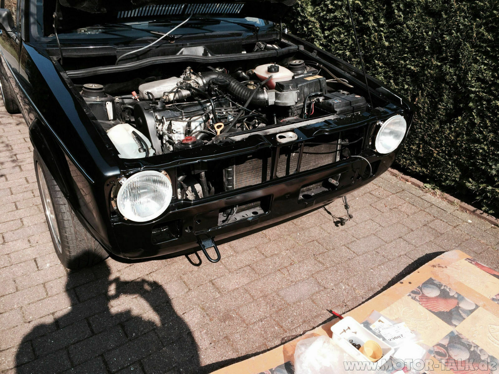 Golf 1 Cabrio 98 PS/ 2H erster Gang immer schwer!