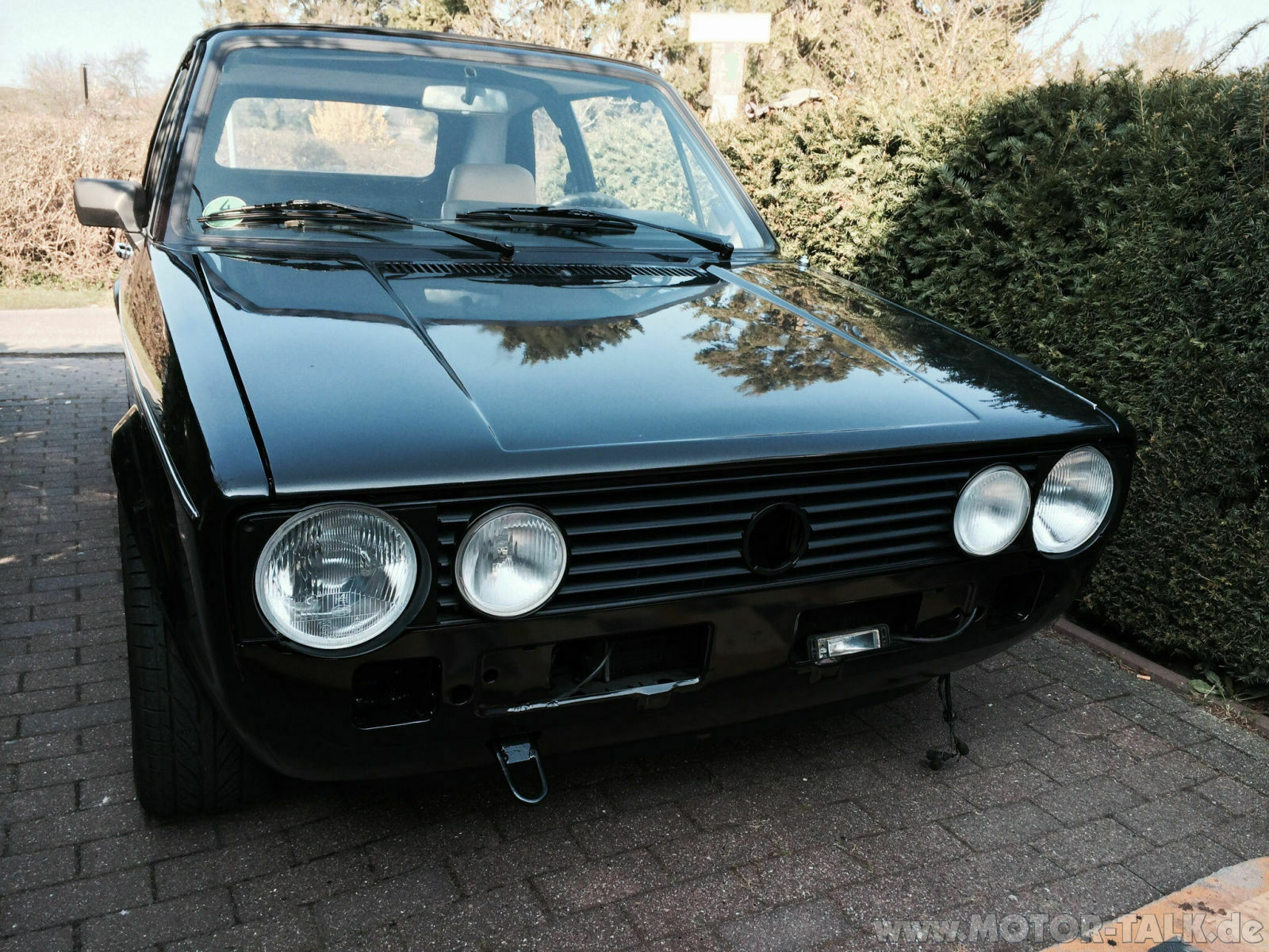 Golf 1 Cabrio 98 PS/ 2H erster Gang immer schwer!