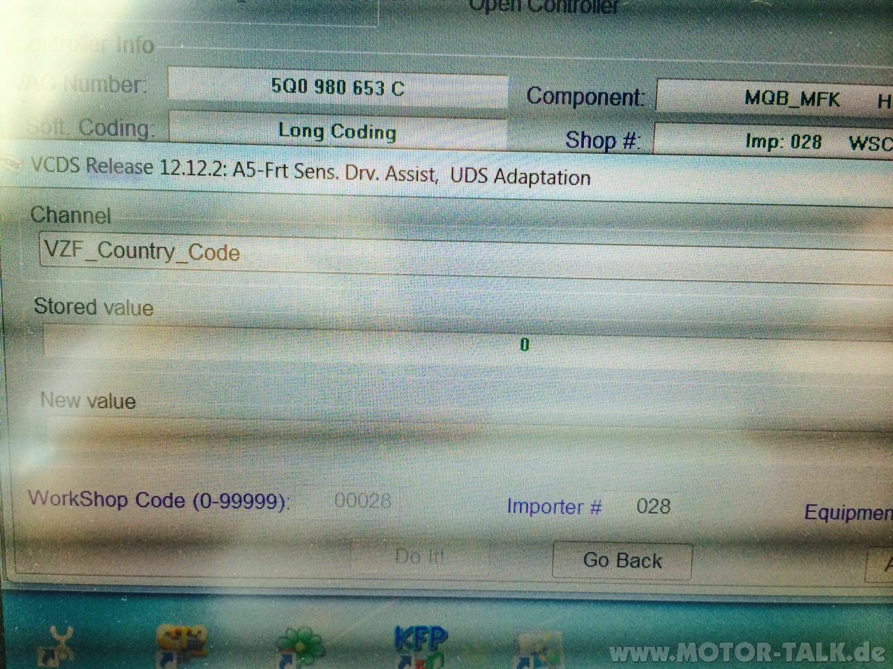 Codierung VCDS Golf 7