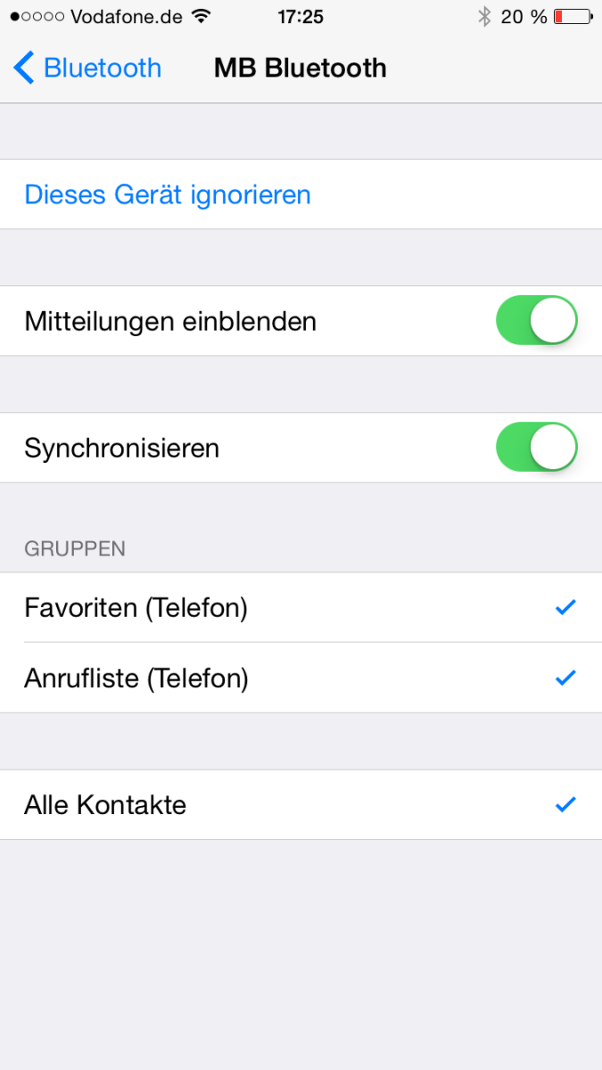 Comand / iPhone 6 / Internet!?!?!?!?