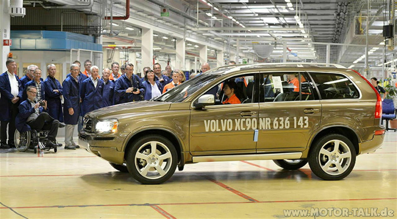 Neuer XC90 im Tarnkleid