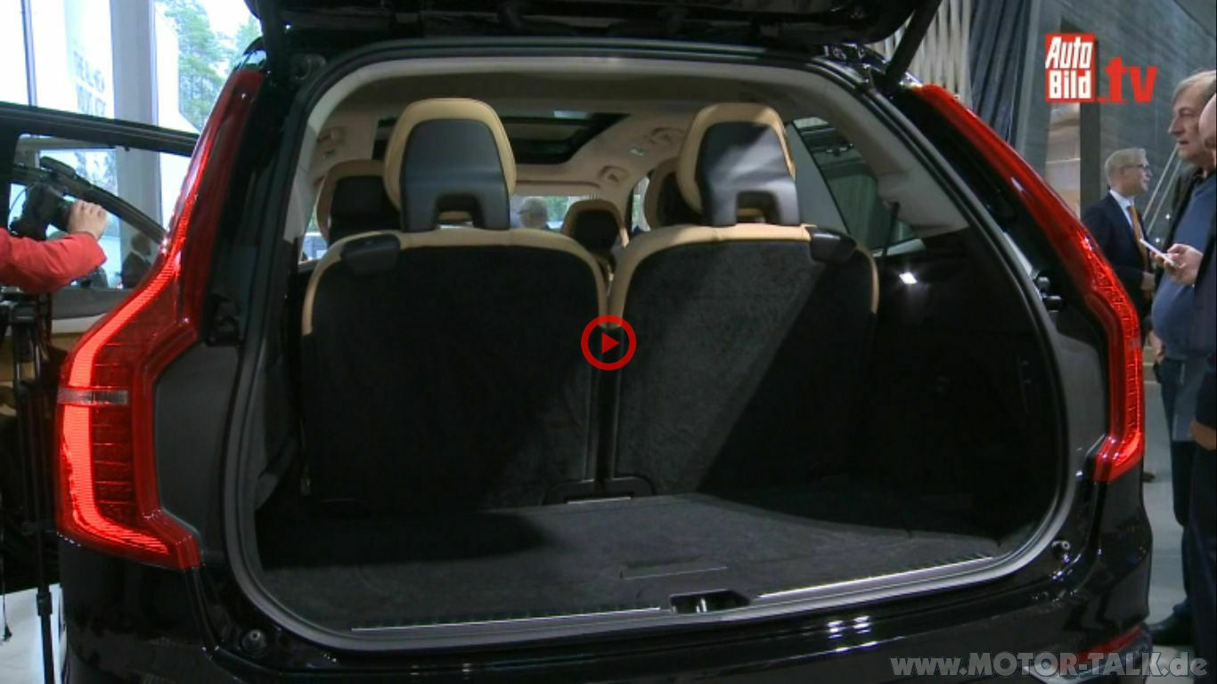 Der XC90 legt sein Tarnkleid ab...