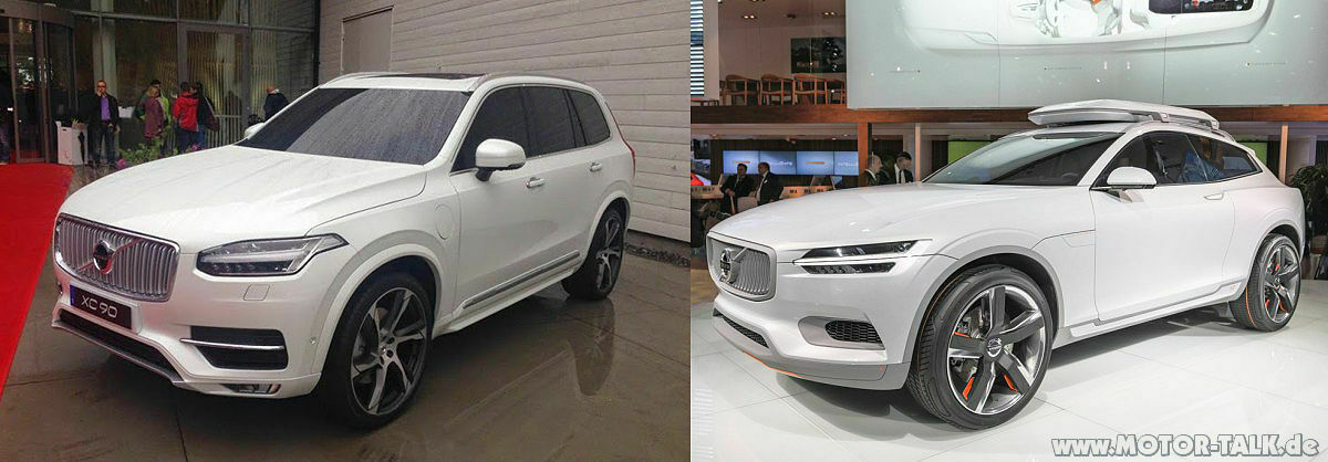 Der XC90 legt sein Tarnkleid ab...