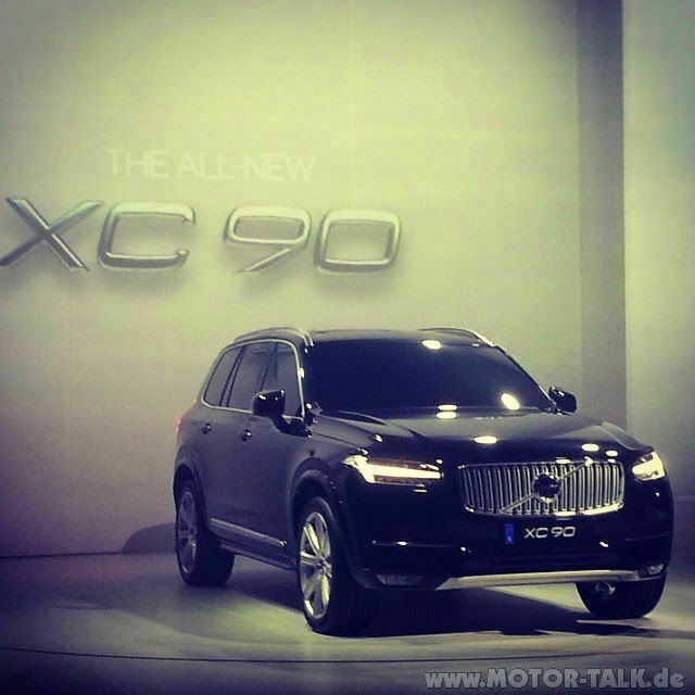 Der XC90 legt sein Tarnkleid ab...