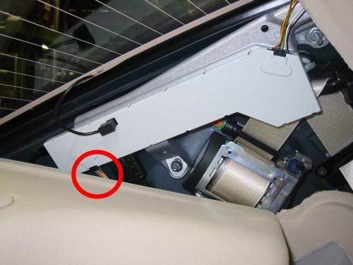 Antennnenverstaerker-c-saeule-w211