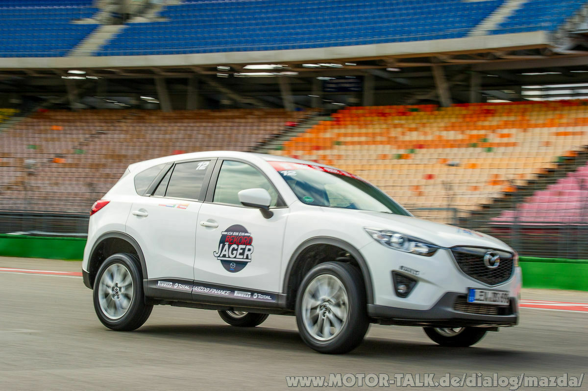 Der Hockenheimring gehört an diesem Tag Mazda