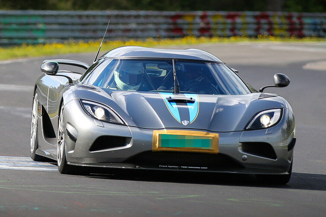 Koenigseggs Versuchsauto in der vergangenen Woche