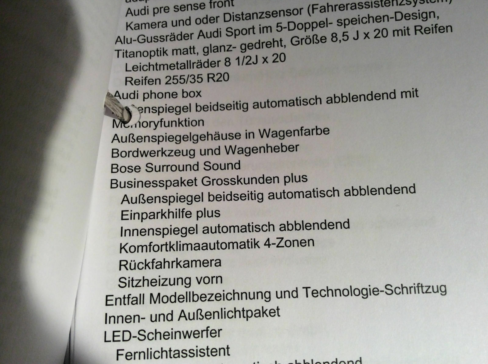 A6 Facelift - Thread