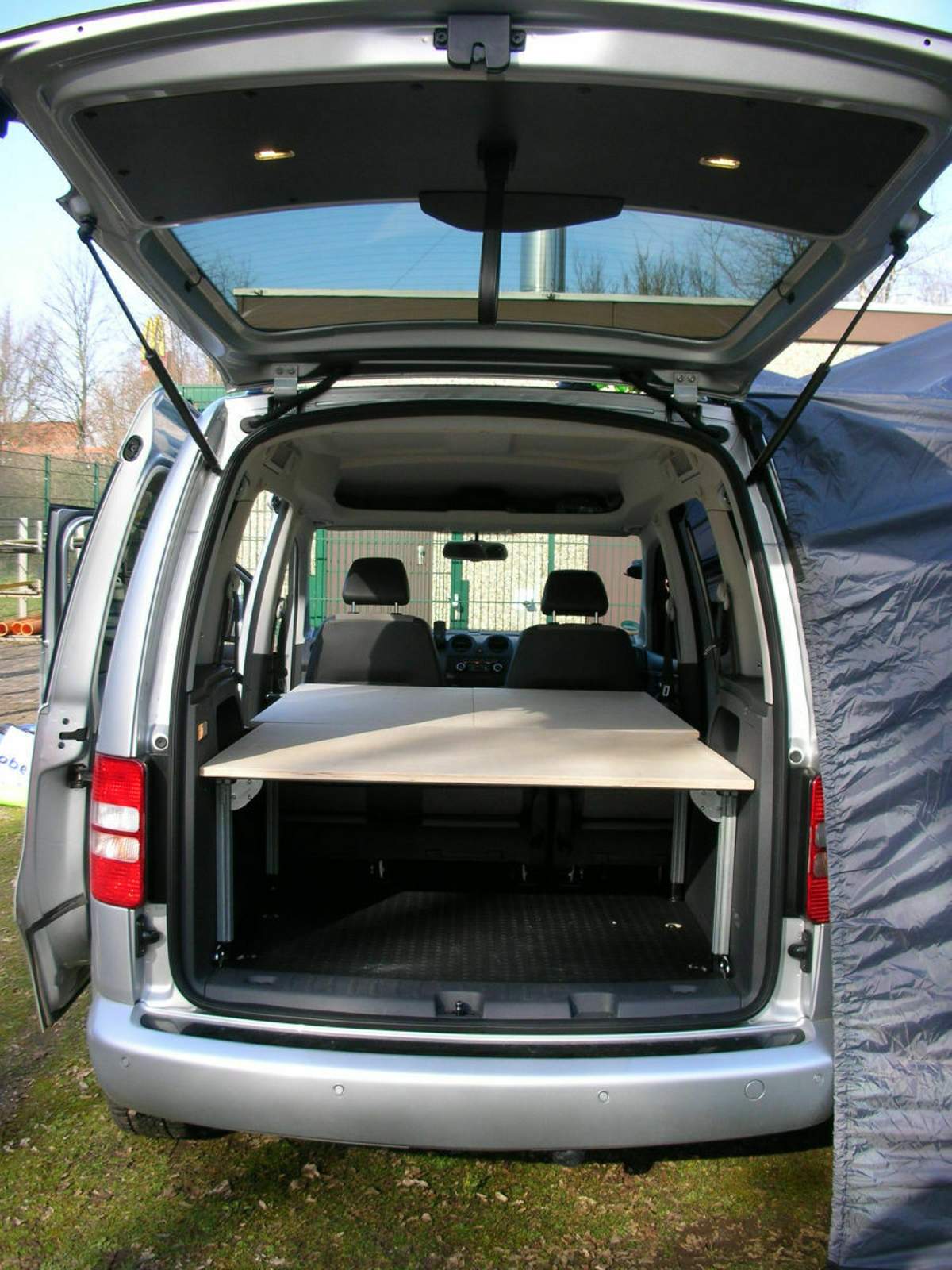 Bild 207557252 Bett für VW Caddy und Maxi, inkl.Tisch, Campingbett