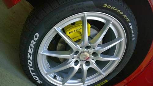 Räderwechsel erledigt