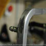 Korrosion abgeschliffen