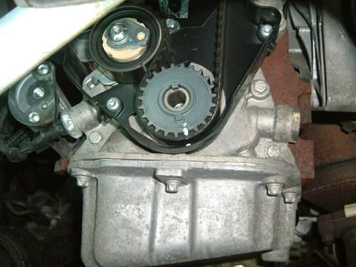 Kurbelwellenmarkierung