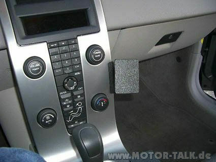 Wo legt ihr das Handy im V40 II ab?