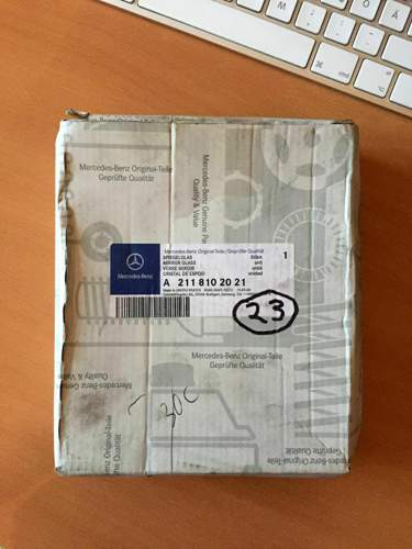 Hey, sogar in Originalverpackung