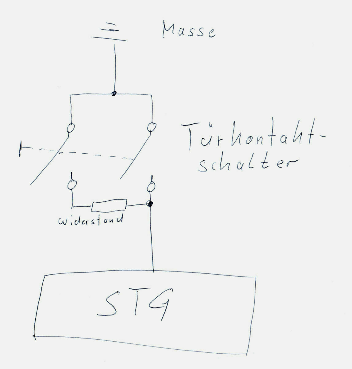 Signal "Fahrertür offen" abgreifen?