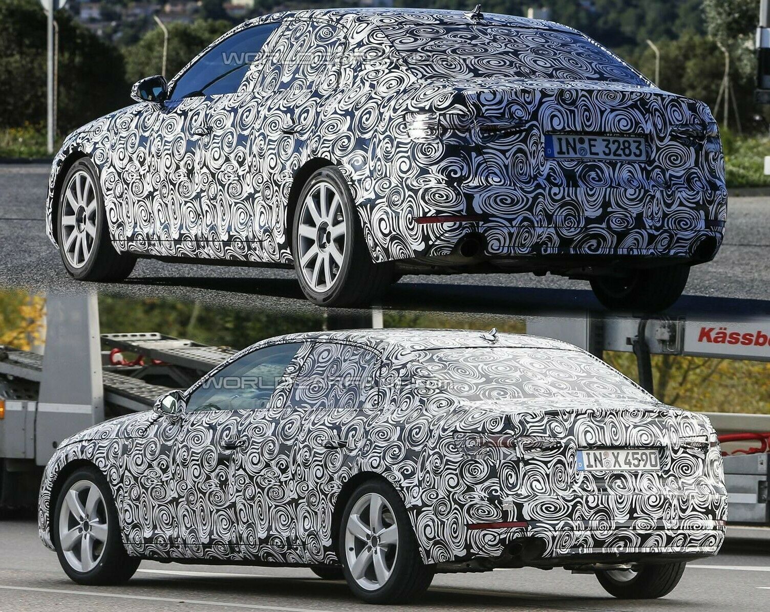 Erste Fotos vom neuen A4 / B9