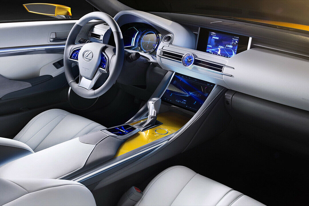 Neues Cockpit: Die Lexus-Designer straffen das Armaturenbrett und streichen unn&ouml;tige Schalter