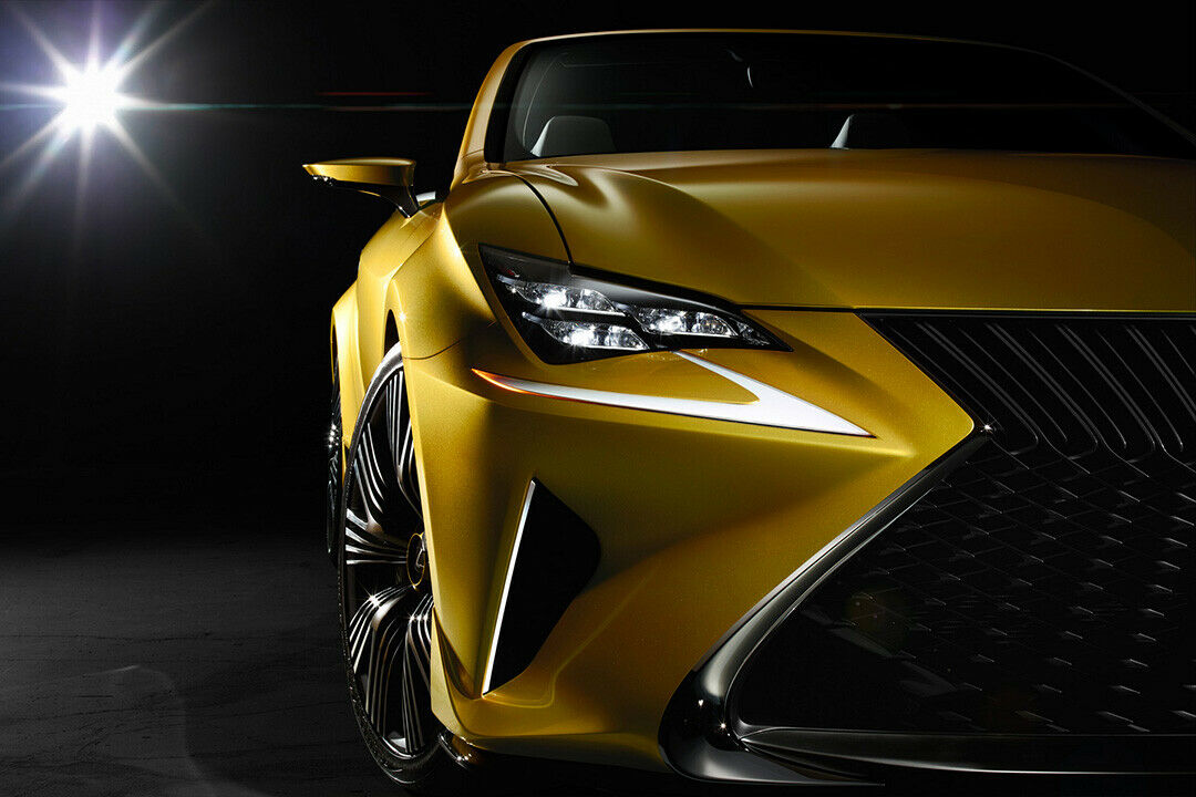 LED-Scheinwerfer und 20-Zoll-R&auml;der - viel mehr verr&auml;t Lexus nicht &uuml;ber die Studie