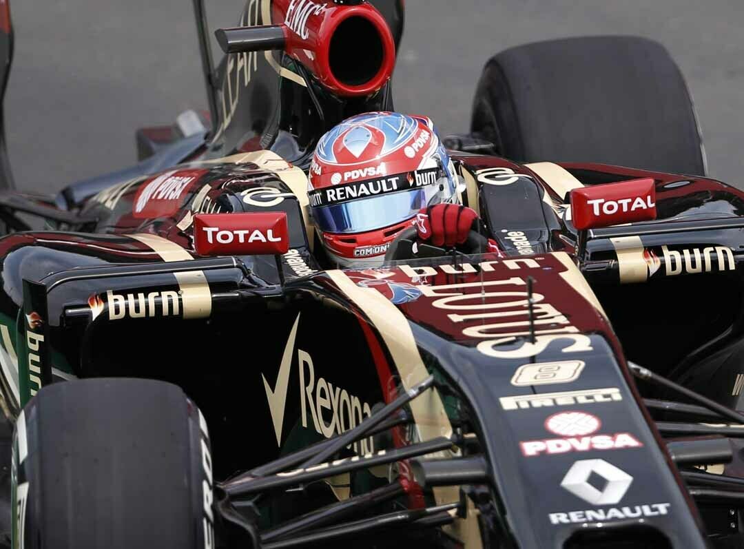 Strafe f&uuml;r Grosjean: Der Lotus-Pilot lie&szlig; zu oft den Motor wechseln