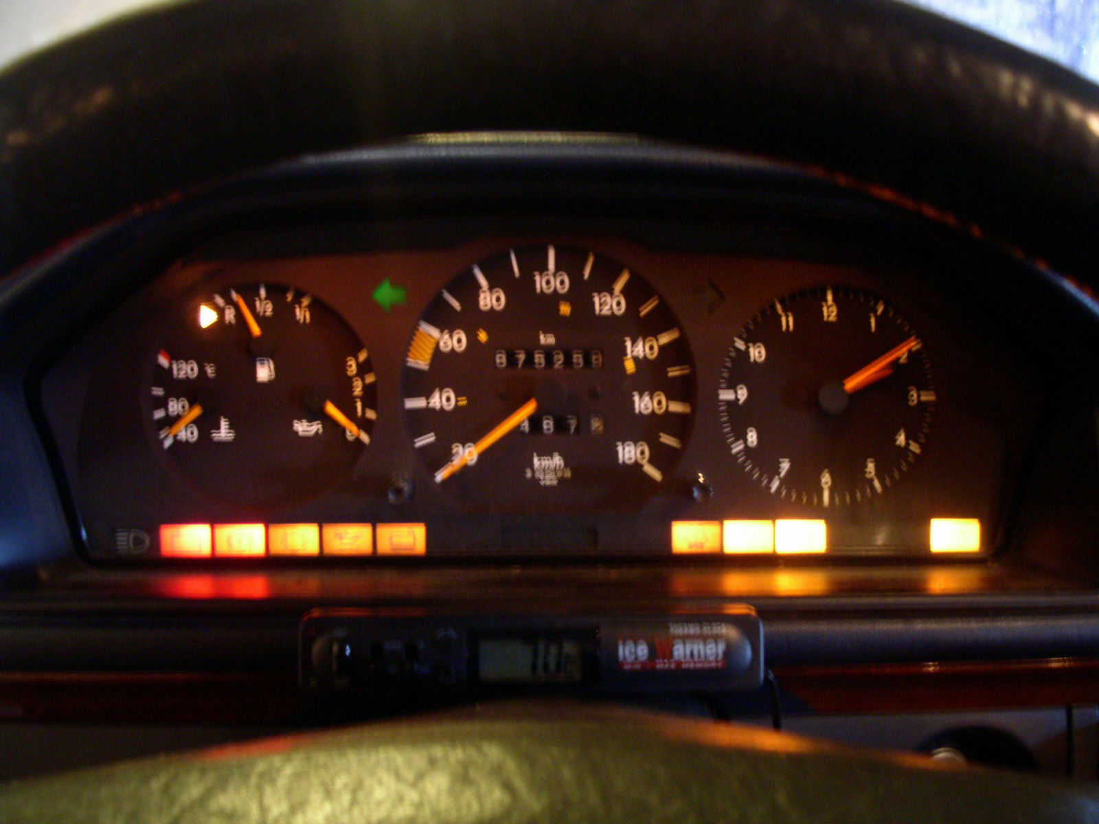 Licht an - Zündung aus = Vorglühen