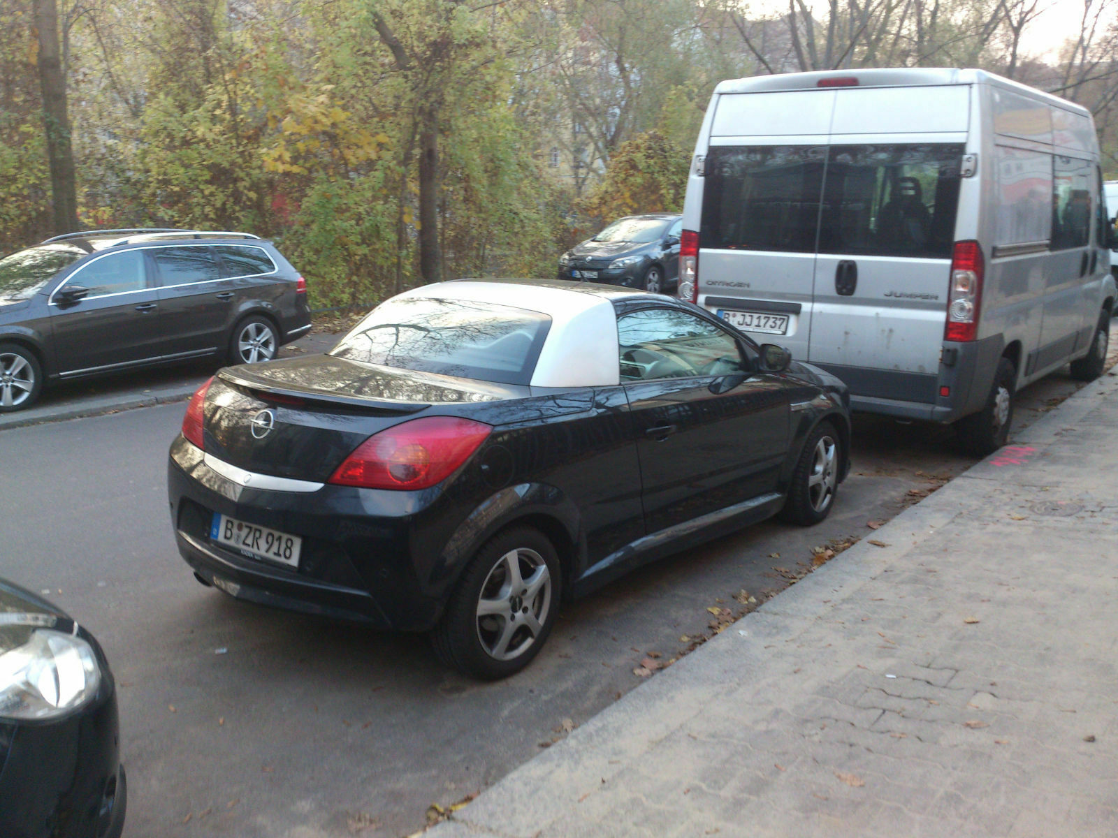 Automobile Randerscheinungen: Opel Tigra TwinTop