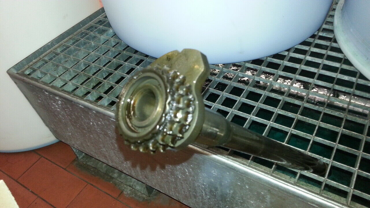 So, ich jetzt auch Kettenrad..... grrrmpf