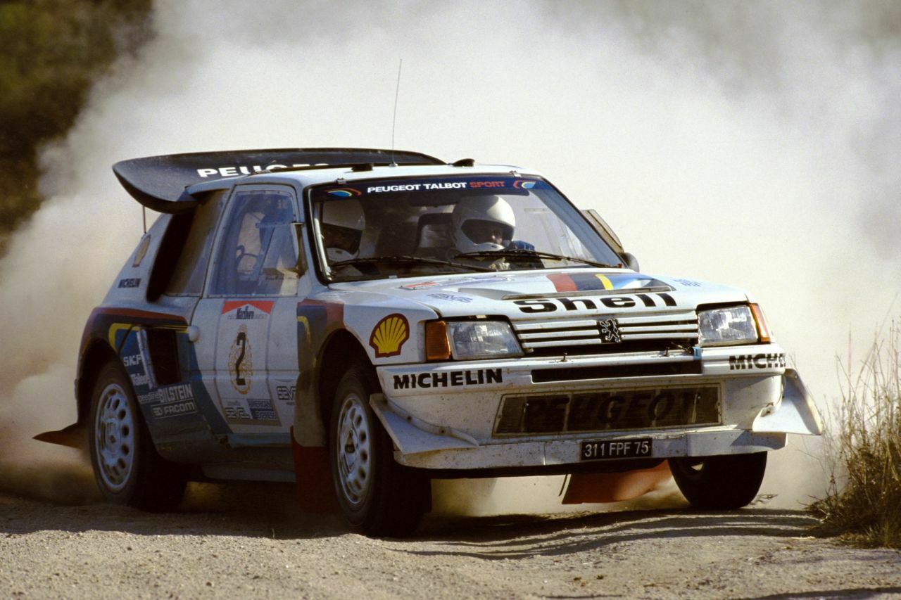 Der 205 rettete Peugeot: Peugeot 205 T16 Evolution II im Rallye-Einsatz, 1986