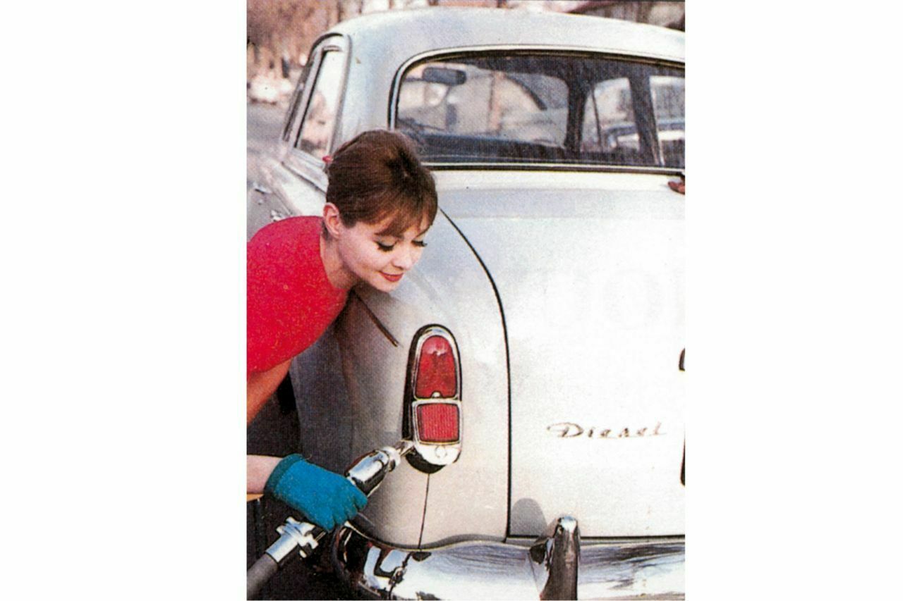 Im Peugeot 403 brachte die Marke 1959 den ersten französischen Großseriendiesel