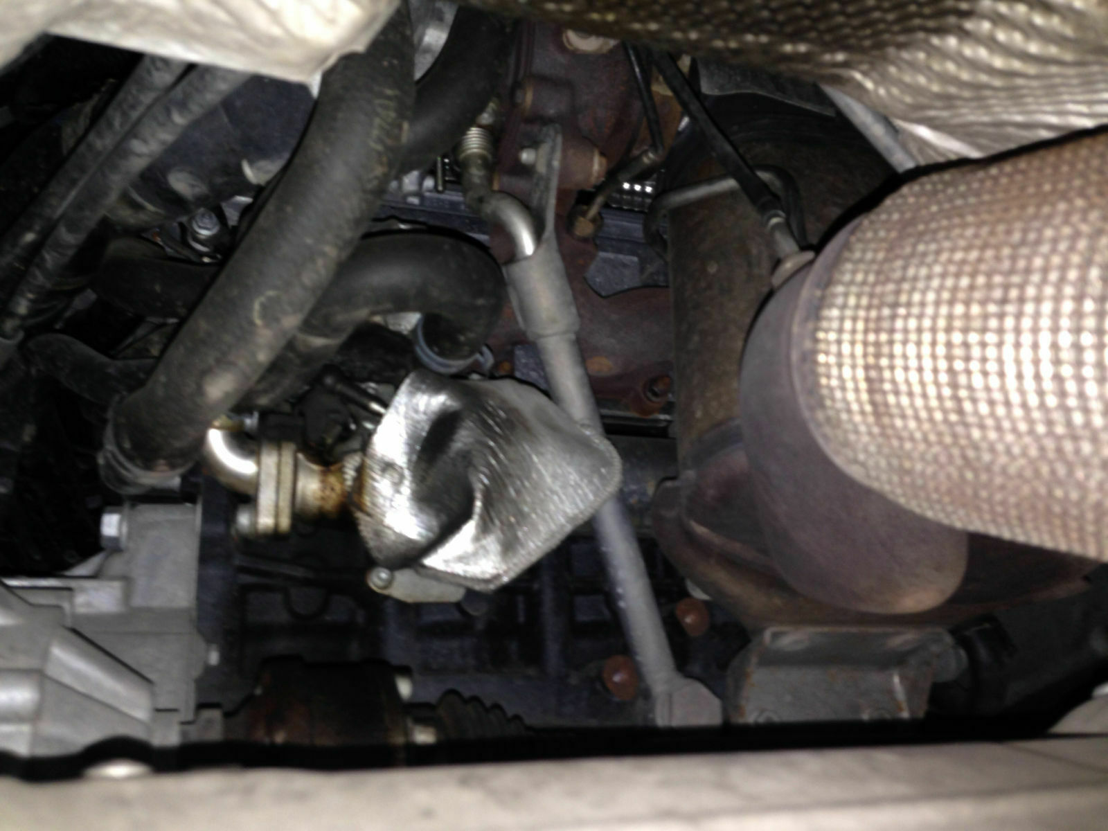 Golf 6 TDI 2.0. Abgass im Innenraum.