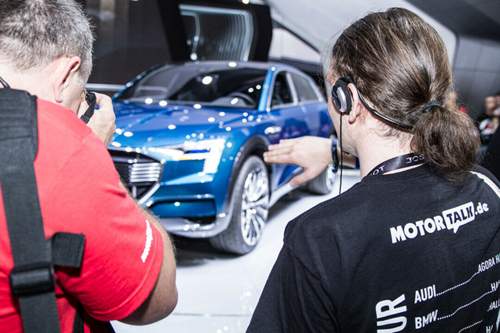 E-Tron Quattro Concept im Fokus